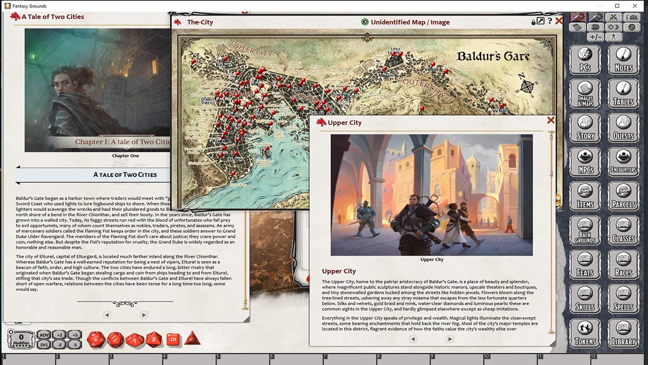 Fantasy Grounds - D&D Baldur's Gate: Descent Into Avernus screenshot 1