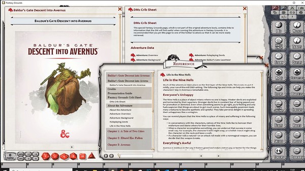 Fantasy Grounds - D&D Baldur's Gate: Descent Into Avernus