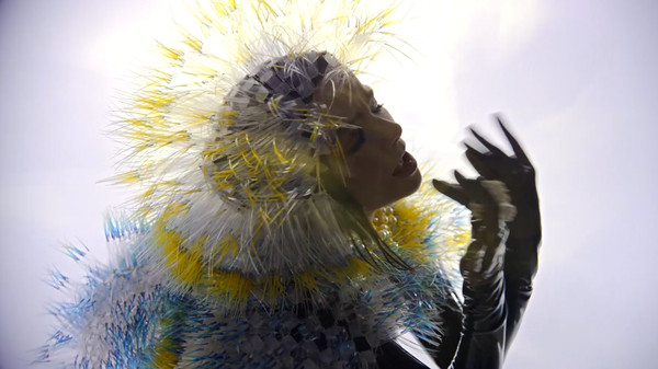 Screenshot z Björk Vulnicura Virtual Reality Album