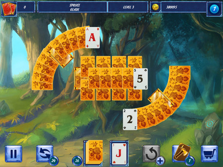 Screenshot z Fairytale Solitaire: Red Riding Hood