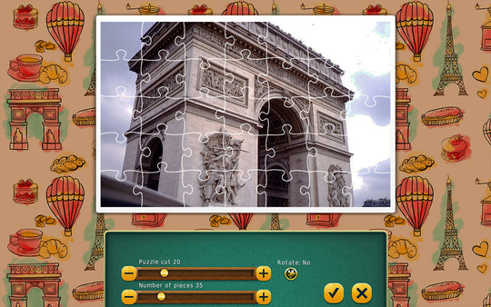 1001 Jigsaw. World Tour: France