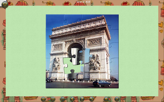 1001 Jigsaw. World Tour: France