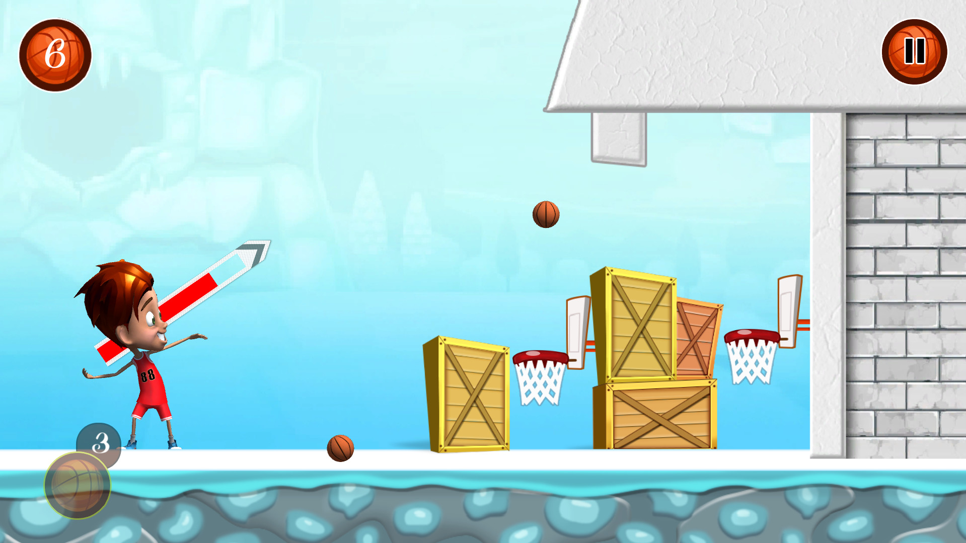Too White Basketball Featured Screenshot #1