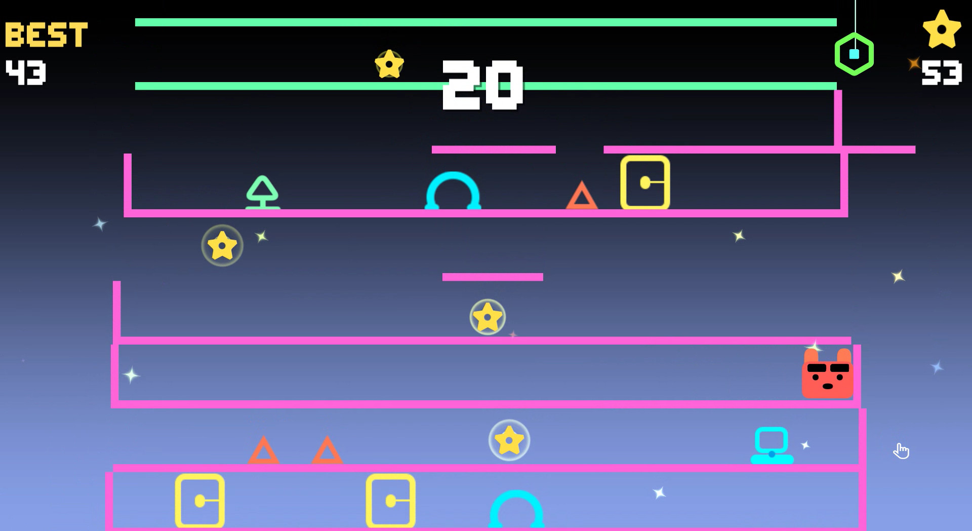 #7. Real Man Got 100 | 是男人上100层 (Steam) Podle: LUCKY STAR STUDIO