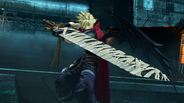 DFF NT: Sky-Soarer Cloud App. Set. & 5th Weapon for Cloud Strife