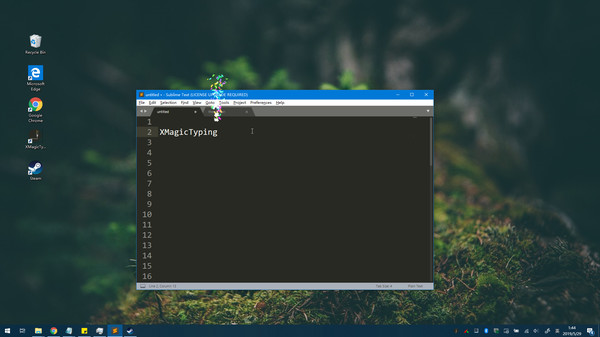 Screenshot z XMagicTyping