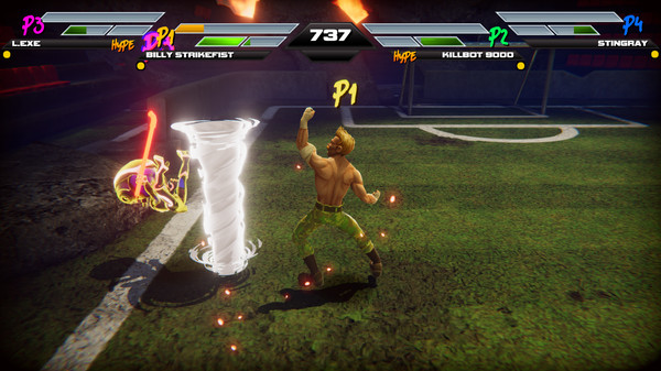 Screenshot z Mighty Fight Federation
