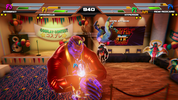 Screenshot z Mighty Fight Federation