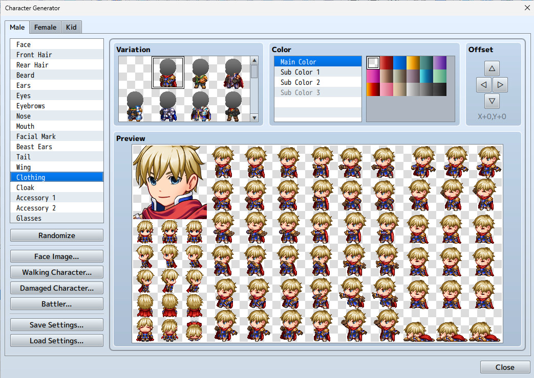 RPG Maker MZ screenshot
