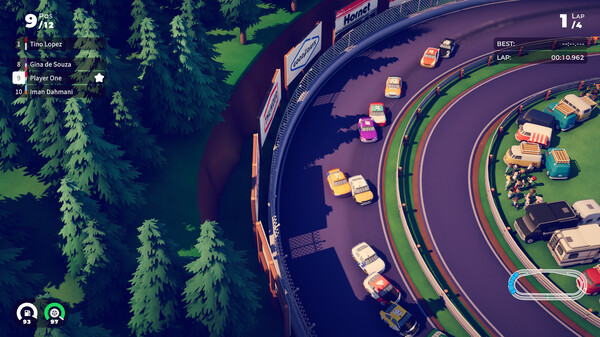 Screenshot z Circuit Superstars