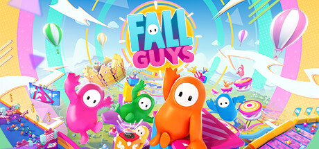 Steam header art for Fall Guys