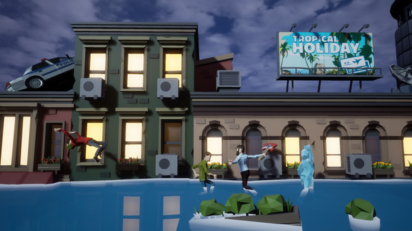 Screenshot z Run Roll Rumble