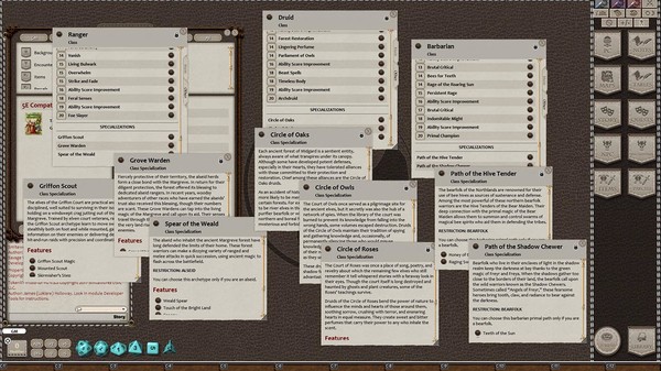 Fantasy Grounds - Margreve Player’s Guide (5E)