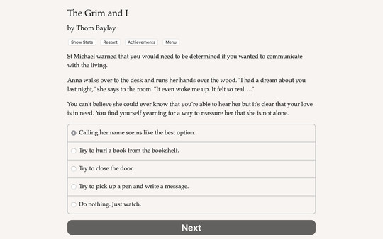 Скриншот The Grim and I — 3