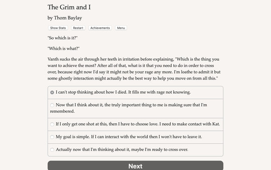 Screenshot z The Grim and I