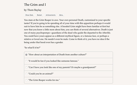 Скриншот The Grim and I — 4
