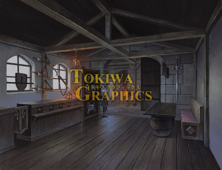 Visual Novel Maker - TOKIWA GRAPHICS Event BG No.1 Blacksmith/Tool shop screenshot 8