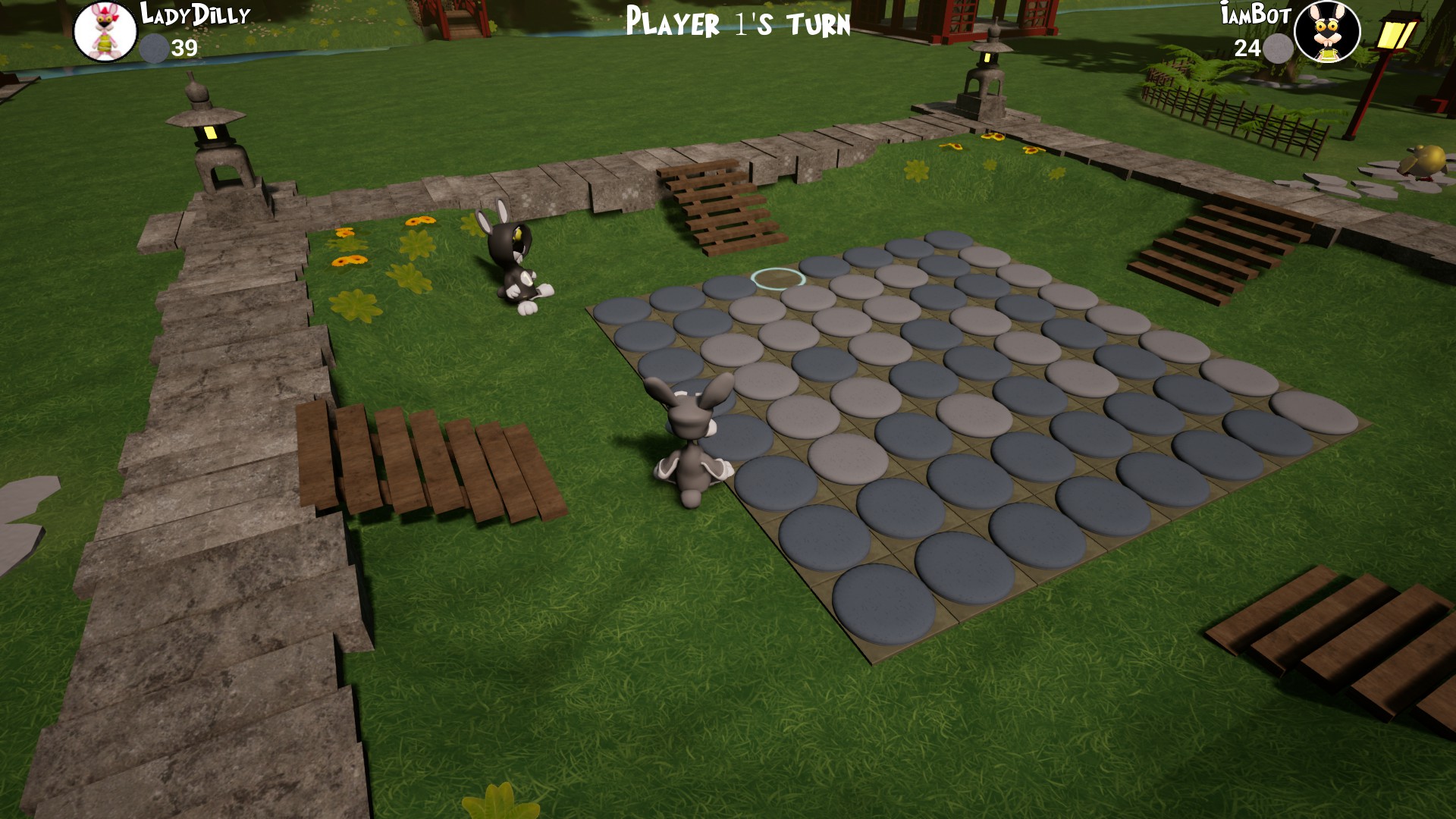 Bunny Reversi screenshot #3