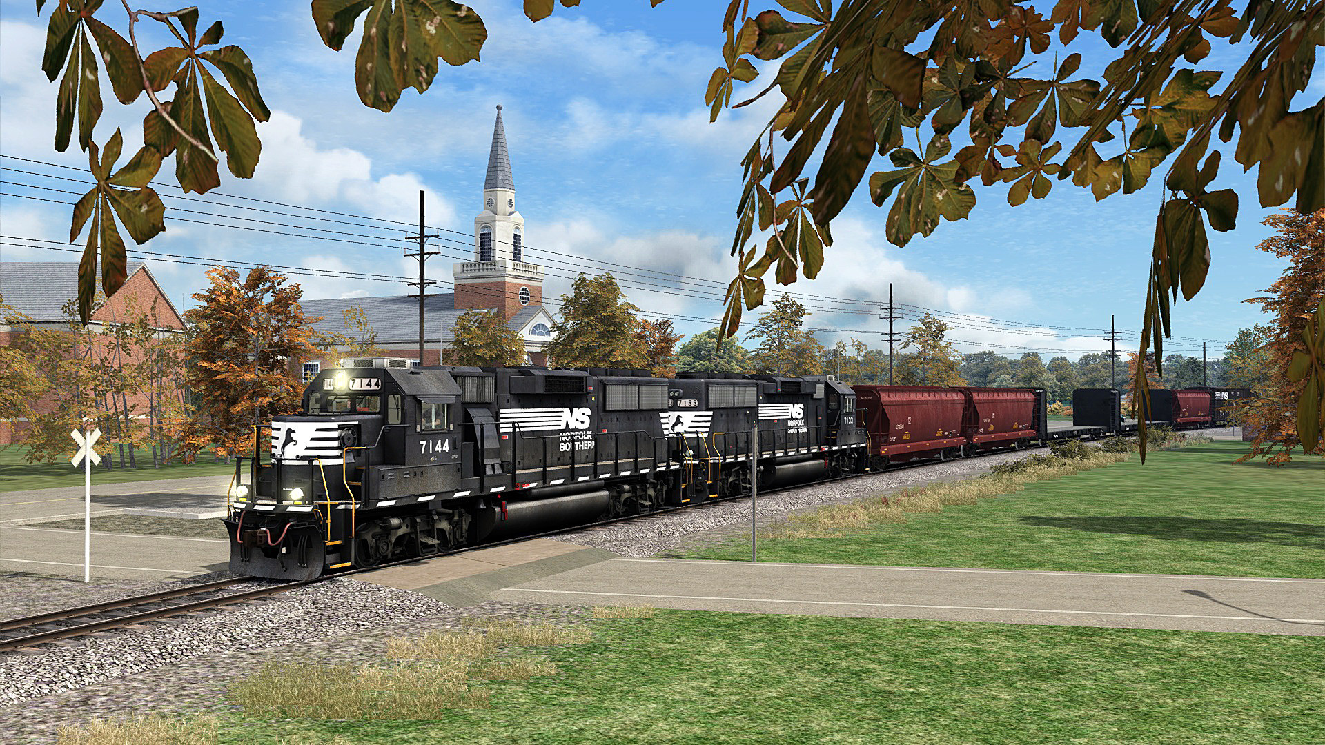 TS Marketplace: Norfolk Southern N-Line Scenario Pack 01 Featured Screenshot #1