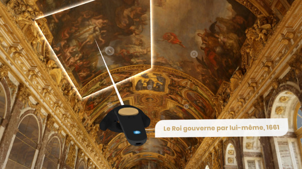 Screenshot z VersaillesVR | The Palace is yours