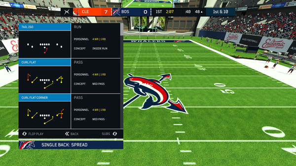 Screenshot z Axis Football 2019
