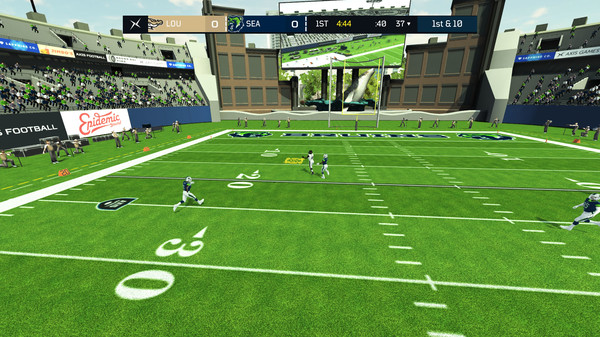 Screenshot z Axis Football 2019