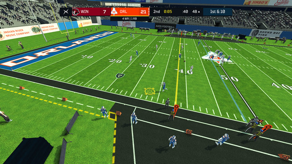 Screenshot z Axis Football 2019