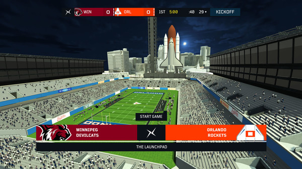 Screenshot z Axis Football 2019
