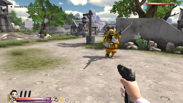 Screenshot z Legendary gun