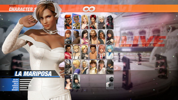 DOA6 Happy Wedding Costume Vol.2 - La Mariposa