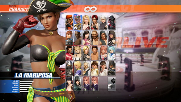 DOA6 Pirates of the 7 Seas Costume Vol.1 - La Mariposa