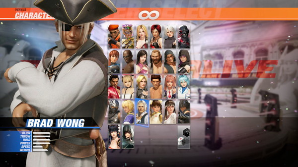 DOA6 Pirates of the 7 Seas Costume Vol.2 - Brad Wong