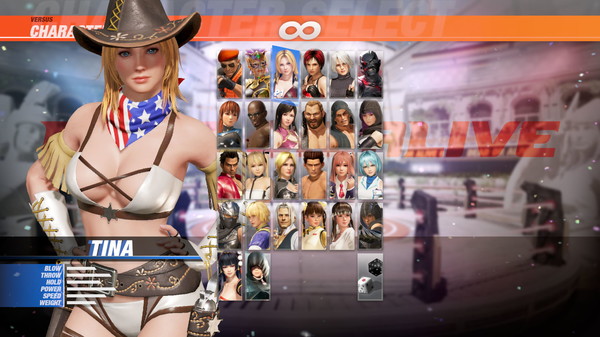 DOA6 Tina Deluxe Costume