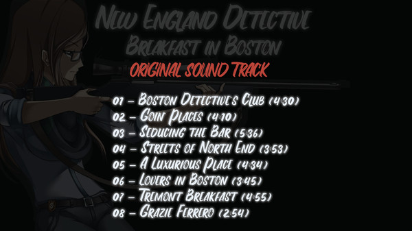 New England Detective: Breakfast in Boston OST and Artbook screenshot 1