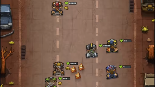 Rude Racers: 2D Combat Racing video 1