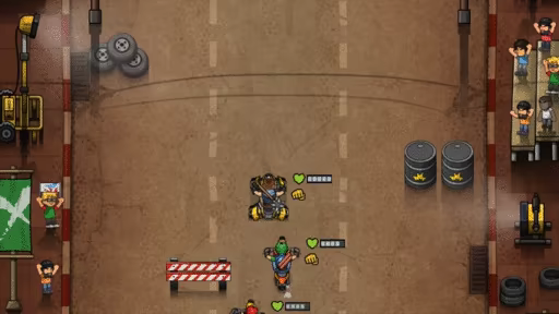 Rude Racers: 2D Combat Racing video 3