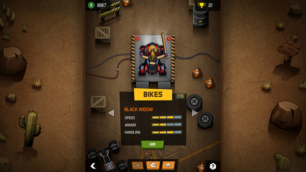 Screenshot z Rude Racers Screenshot z Rude Racers