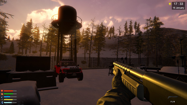 Screenshot z The Endless White Screenshot z The Endless White