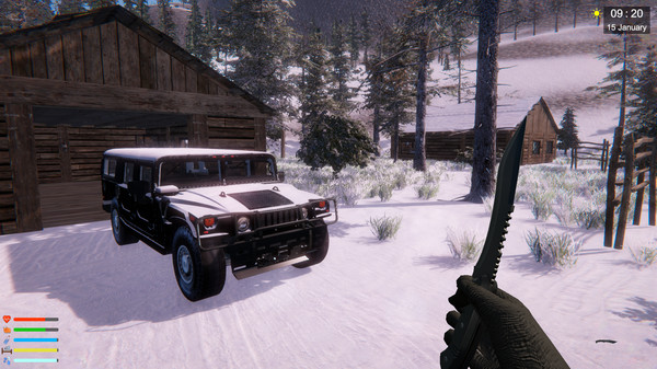 Screenshot z The Endless White Screenshot z The Endless White