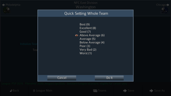 Screenshot z Pro Strategy Football 2020 Screenshot z Pro Strategy Football 2020