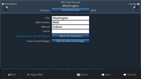 Screenshot z Pro Strategy Football 2020 Screenshot z Pro Strategy Football 2020