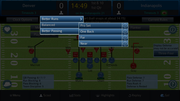 Screenshot z Pro Strategy Football 2020 Screenshot z Pro Strategy Football 2020