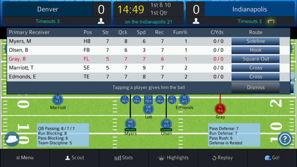 Screenshot z Pro Strategy Football 2020 Screenshot z Pro Strategy Football 2020