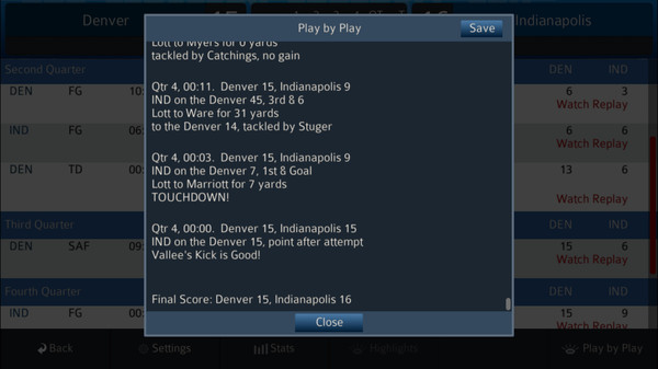 Screenshot z Pro Strategy Football 2020 Screenshot z Pro Strategy Football 2020