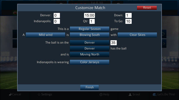 Screenshot z Pro Strategy Football 2020 Screenshot z Pro Strategy Football 2020
