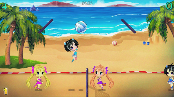 Chibi Volleyball screenshot 2