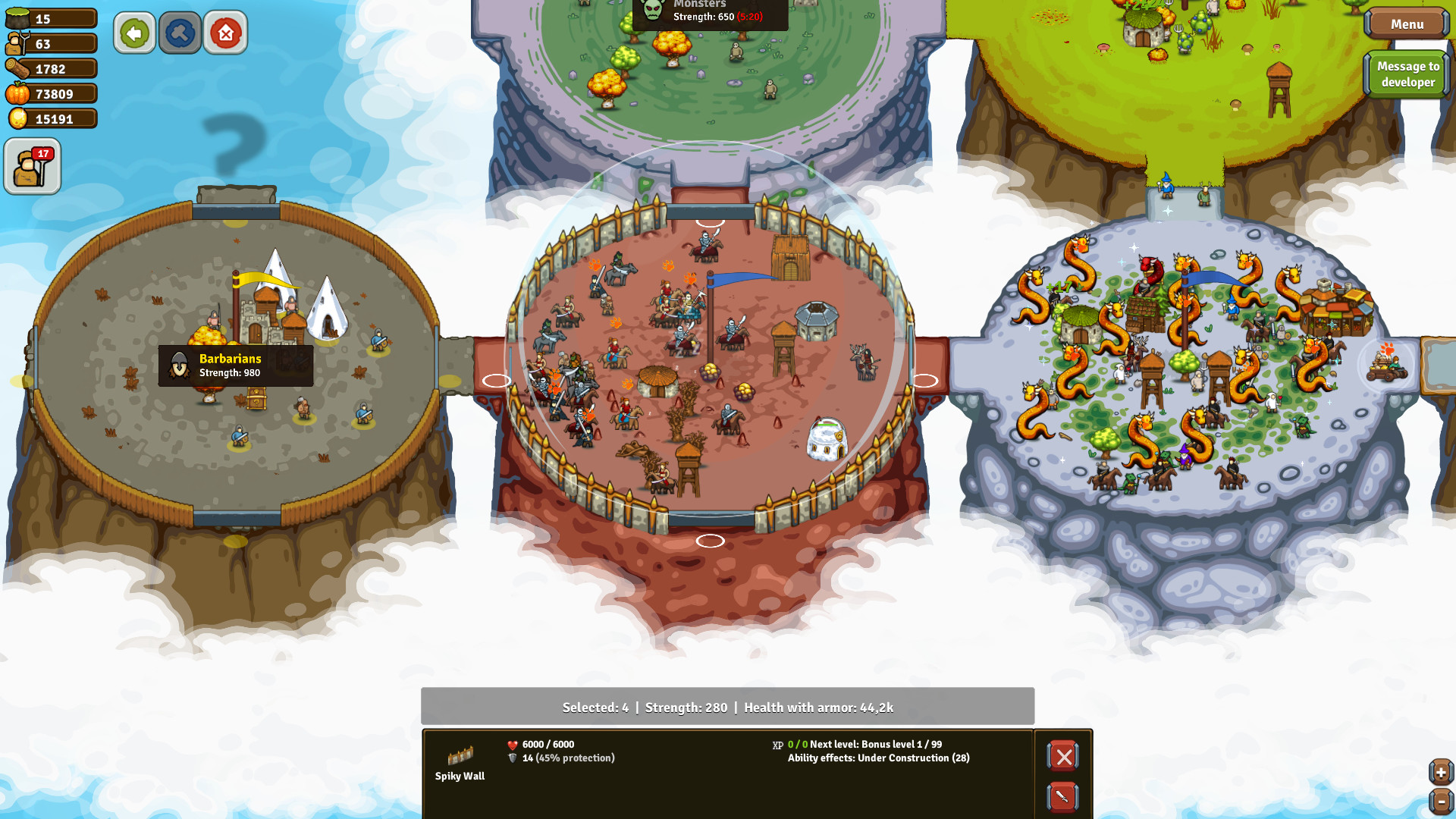 Circle Empires Rivals screenshot #1