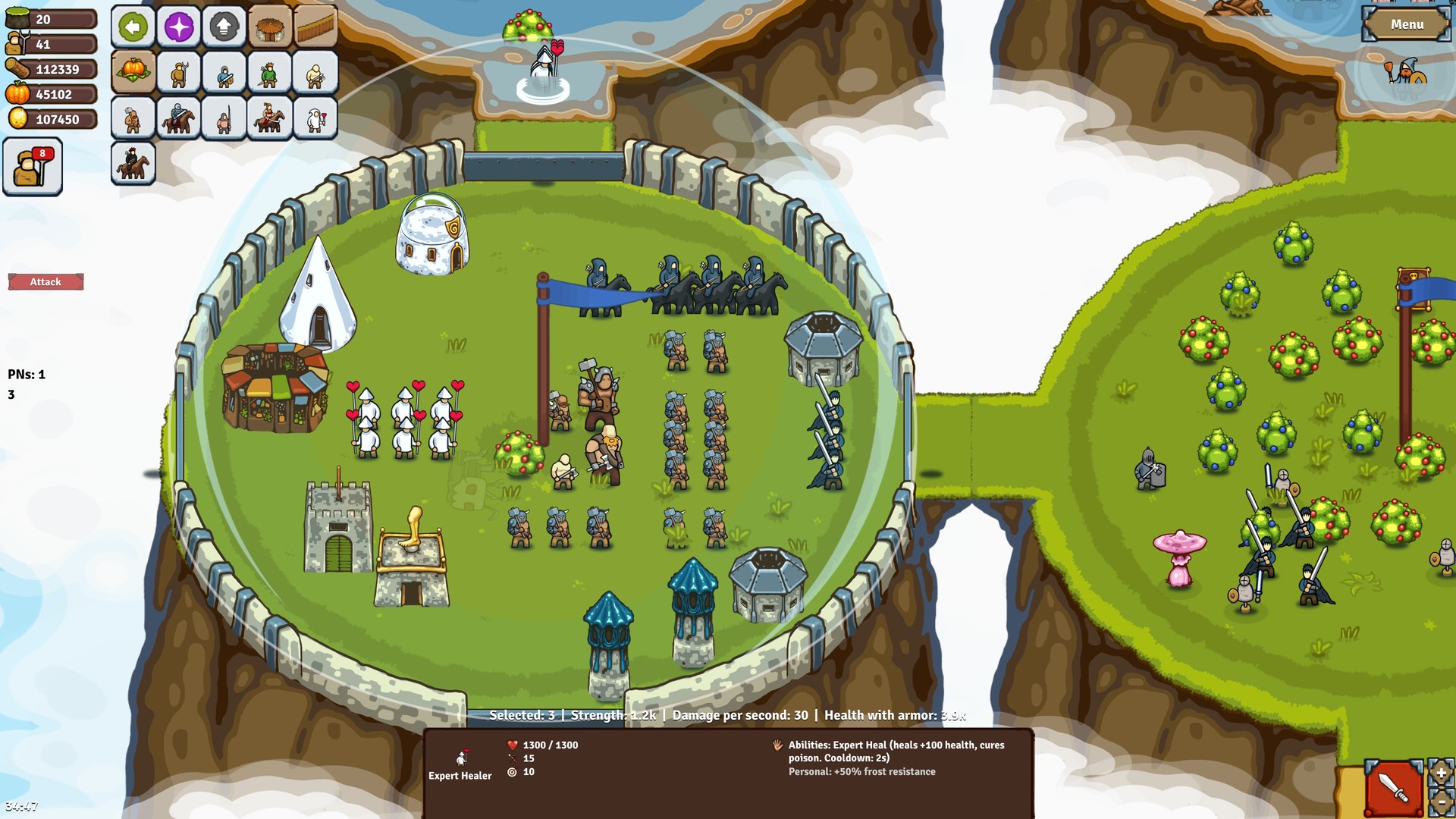 Circle Empires Rivals screenshot #3