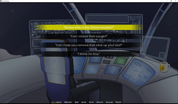 The Far Rings: A Space Opera Visual Novella screenshot 2