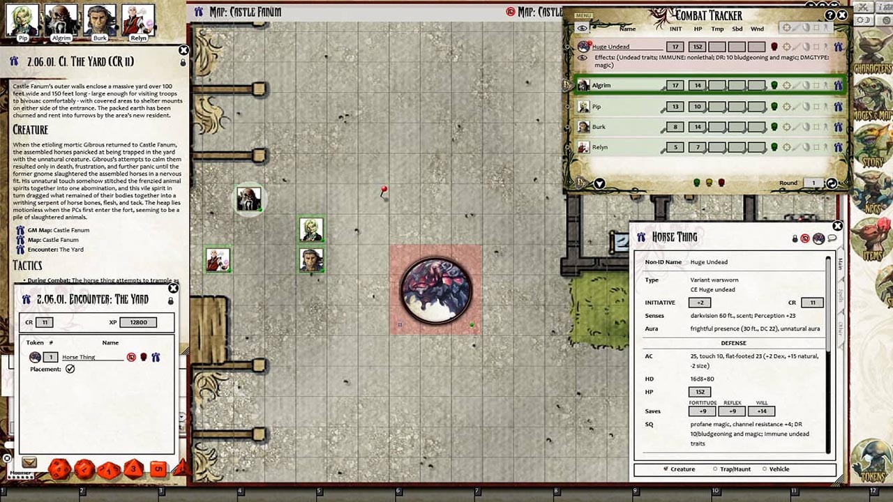 Fantasy Grounds - Pathfinder RPG - The Tyrant's Grasp AP 4: Gardens of Gallowspire (PFRPG)のスクリーンショット 1